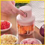  [Hàng Cao Cấp Loại 1] Máy Xay Tỏi Ớt Cầm Tay Mini Siêu Tiện Lợi